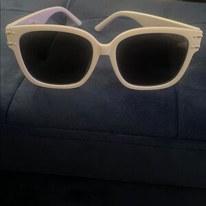 Chic White Sunglasses